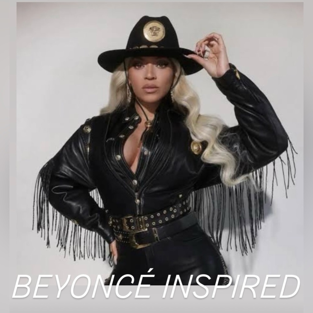 🤠 Black Fringe Trench Coat - Picture 4 of 8